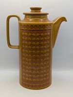 Vintage 1970s Hornsea Pottery Saffron Coffee Pot John Clappison Design H25cm VGC