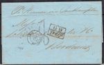 MEXICO 1861 (1 April) Entire Letter Veracruz to - 41376