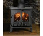 Parkray Consort 5 / 7 Double Door Stove Replacement Glass 180 x 240mm Shaped