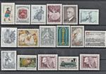 17 stamps Republic of Austria mint from 1966
