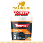 TOUPRET® TOUTTTLX01 Quick Fill (Exterior) 1 litre DIY One-coat Fill UK FREE P&P