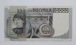 1982 Banca D'Italia Italy 10000 Italian Lire ITL Banknote Serial No. OC 155385 J
