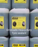 Tyre sealant heavy duty commercial, construction & plant tyre puncture sealant