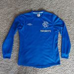 Glasgow Rangers Home Shirt 2012 / 2013 Long Sleeves Umbro Men's Size Medium