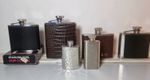 Hip Flask Stainless Steel Set Of 6 Vinatge And New Used - One In Box