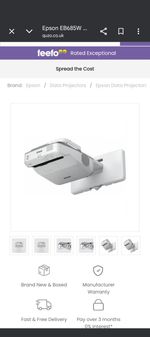 Epson Projector Worth Over £150 RRP