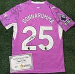 Gianluigi Donnarumma Signed Manchester City 26/27 Shirt w EXACT VID PROOF & COA
