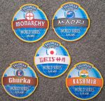 5 PUMP CLIPS - SALOPIAN BREWERY, SHROPSHIRE - PLEASE READ DESCRIPTION