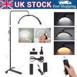 36W LED Half Moon Lash Light Floor Lamp Dimmable Beauty Salon Eyelash Extensions