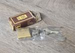 VINTAGE BRASS UNION 3104 PIN TUMBLER CYLINDER PADLOCK NEW OLD STOCK ORIGINAL BOX