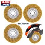 3x For Ryobi RAC814 Wire Brush 100mm Wire Brush for the Ryobi Patio Cleaner NEW