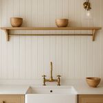 DIY Butt & Bead Wall Panelling Tongue and Groove MDF Wall panels 600mm x 1200mm