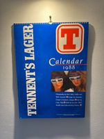 1988 Tennents Lager calendar 