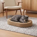 Large Cat Scratcher Bed Sisal Cat Scratching Pad Lounge Bed Interactive Ball Toy