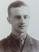 WW1 Officer's Studio Portrait