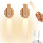HOTUT Motion Sensor Night Light, 2 Pack LED 2pcs - Round Base