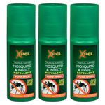 Xpel Tropical Formula Mosquito and Insect Repellent Pump Spray 70ml x 3
