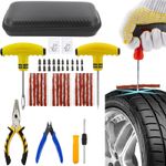 New Emergency Tyre Puncture Repair Kit Car Van Motorcycle Tubeless Tire Strips