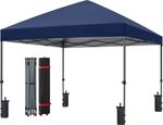 Pop Up Canopy Shelter 10FT x 10FT Outdoor Portable Easy Setup