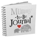 The Bright Side  Mummy-to-Be Journal  Spiral Bound Book with Plain & Ruled Pages