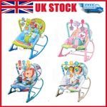 Baby Music Bouncer Seat Newborn Infant Toddler Rocker Vibration Rocking Chair