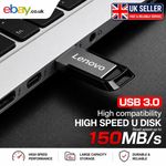 Lenovo 256GB USB 3.0 Flash Drive High Speed Metal Memory Stick UK Stock