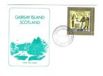 GAIRSAY ISLAND 1980 PAINTINGS FROM THE TOMBS FIRST DAY COVER