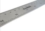 24" 60cm 600mm Stainless Steel Ruler Metal Rule Metric Imperial  Rule