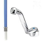 Reich Samba Cold Water Tap Push-Fit Tail 250 mm 33 mm Base – Caravan/Boat
