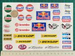 35x RC Radio control car decals / stickers, Quality vinyl, laminated