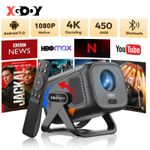 Projector 4K Smart Android TV WiFi Bluetooth Home Theater 25000 Lumen HDMI
