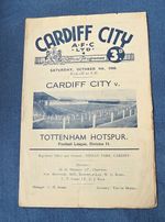 1948/49 CARDIFF CITY v TOTTENHAM HOTSPUR