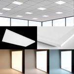 Office Ceiling Suspended Recessed Surface Mounted LED White Panel Light 595x595 