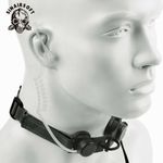 Tactical Throat Vibration Mic Headphone Headset Microphone NATO Plug for Radio