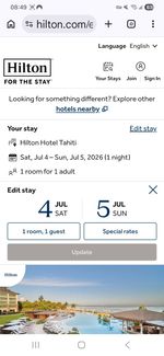 Hilton hitel Breakfast