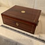 Beautiful Victorian Writing Slope With Good Interior