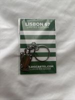 Lisbon 67 Keyring Rare Gold Trophy Hoidy Key Ring Rare Gold Celtic Fc