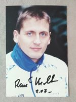 16647 Rene Hecht Volleyball Photo Original Signed