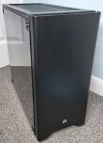 Corsair Carbide 275R PC Mid-Tower Desktop Case with Plastic Side panel + 4 Fans