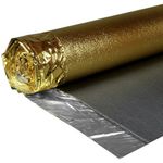 15m2 Roll - Sonic Gold 5mm - Acoustic Underlay For Wood or Laminate Flooring