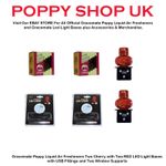 Gracemate Poppy Cherry x 2 & 2 Red LED USB Fit 2 Supports FREE NEXT DAY DELIVERY