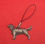Springer Spaniel Mobile Phone Charm Gundog Vet Mum Dad Xmas Gift Free Pouch