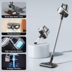 6000W Cordless Vacuum Cleaner Upright Lightweight Handheld Bagless Home Tool