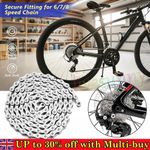 Shimano 6/7/8 Speed Chain HG40 Deore MTB Mountain Road Bike Bicycle 116 Link UK.
