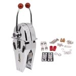 Boat Dual Control Lever Top Mount Marine Engine Throttle Motor Handle Zinc Alloy