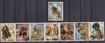 Complete Set Paraguay 1976 Wild West Indian Cowboy MiNo 2853 - 2860 used