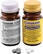 Coghlan's Two Step Water Treatment 50 Tablets Purification Hiking Survival