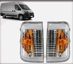 Peugeot Boxer Fiat Ducato Citroen Relay Wing Mirror Indicator Lens Left & Right