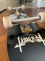 Full Skateboard Set Up Thunder Trucks Bones Bushings Indy Bolts Qauntum Bearings