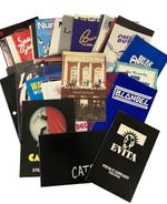 Theatre Programmes Job Lot 50 Evita 1978 Cats Paul Nicolas Sarah Brightman 1982